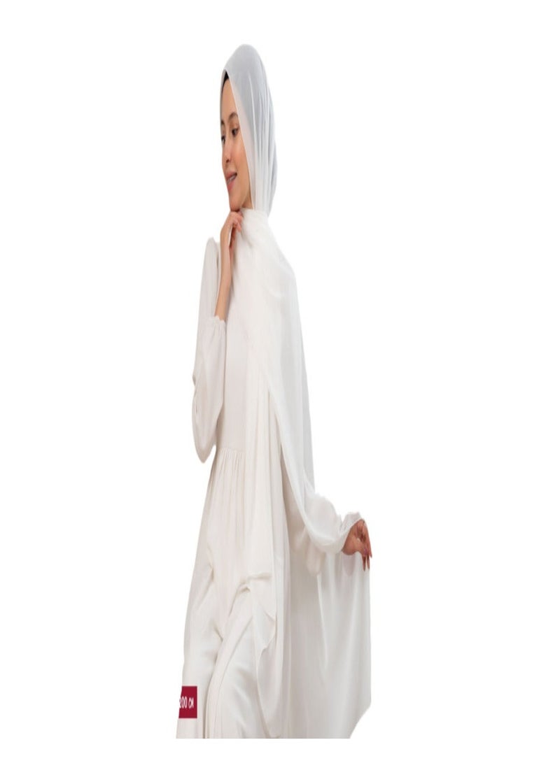 طرحة حريمي شيفون ملكي ناعم - انسيابية فاخرة وتغطية مثالية - ألوان متعددة - Image 5