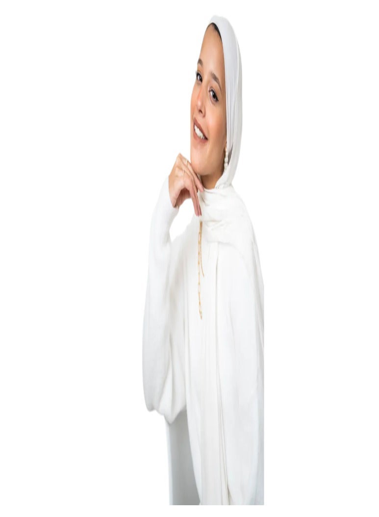 طرحة حريمي شيفون ملكي ناعم - انسيابية فاخرة وتغطية مثالية - ألوان متعددة - Image 2
