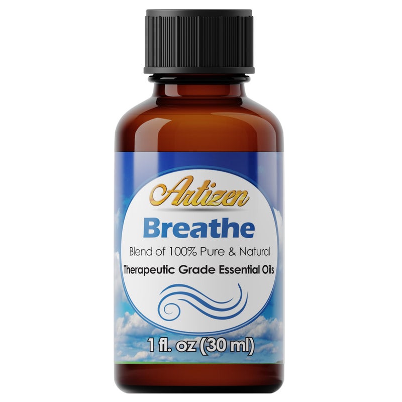 Artizen Breathe Blend Essential Oil for Aromatherapy Relaxation Skin Therapy More Pure Natural Undiluted Therapeutic Grade