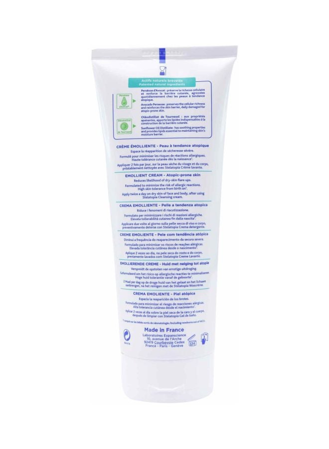 Mustela Baby Stelatopia Emollient Face Cream white/blue 40ml - Image 2