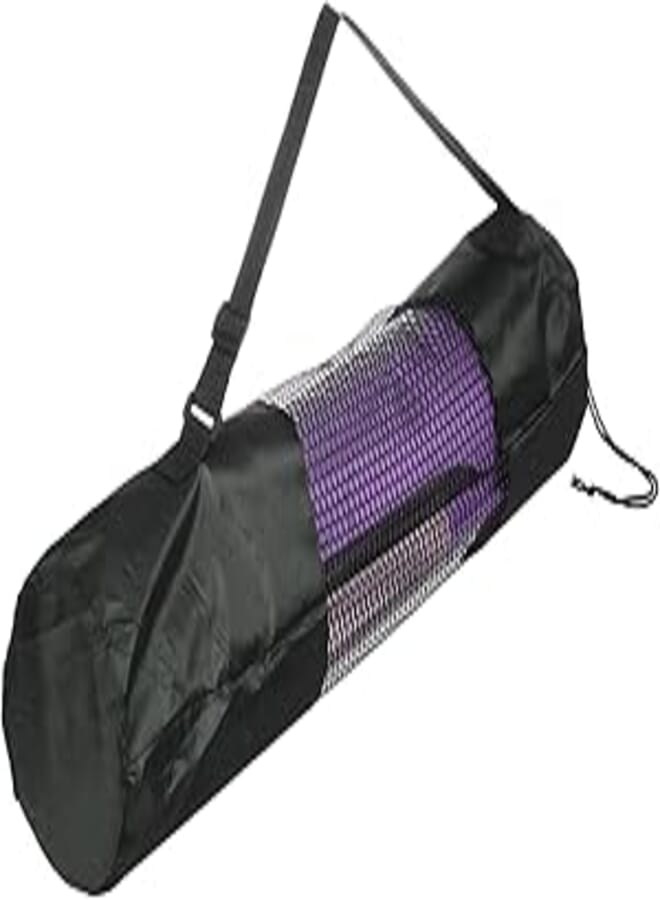 Spurt SPURT Yoga Mat with Black Carrying Bag Size 175x61cm Thicknes 6MM Purple 