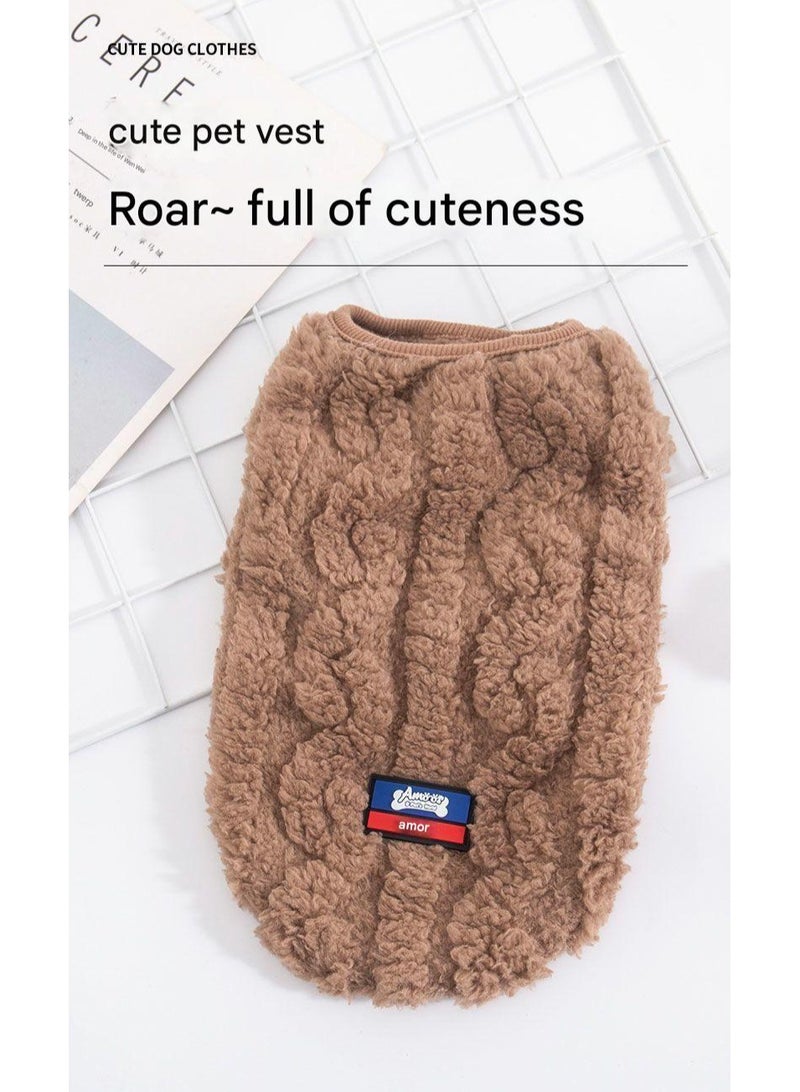 A.M Cat And Dog Sweaters for Small Dogs or Cats, Girl or Boy, Warm Dog Clothes Shirt Coat for Winter - Image 2