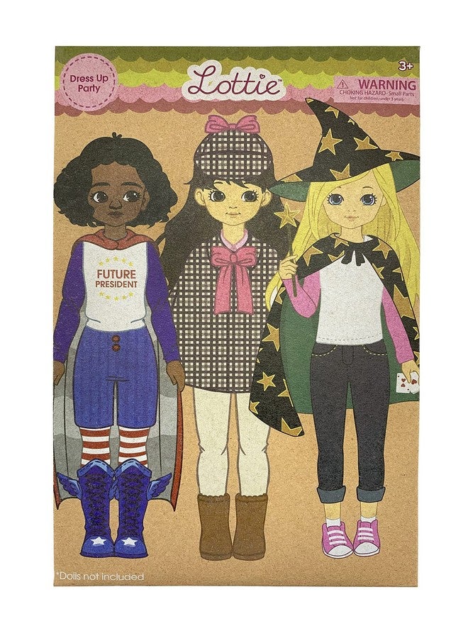 Lottie Dress Up Party Multipack | Toys For Girls And Boys | Accesorios Para Muñeca | Gifts For 3 4 5 6 7 8 Year Old | Small 7.5 Inch - Image 1