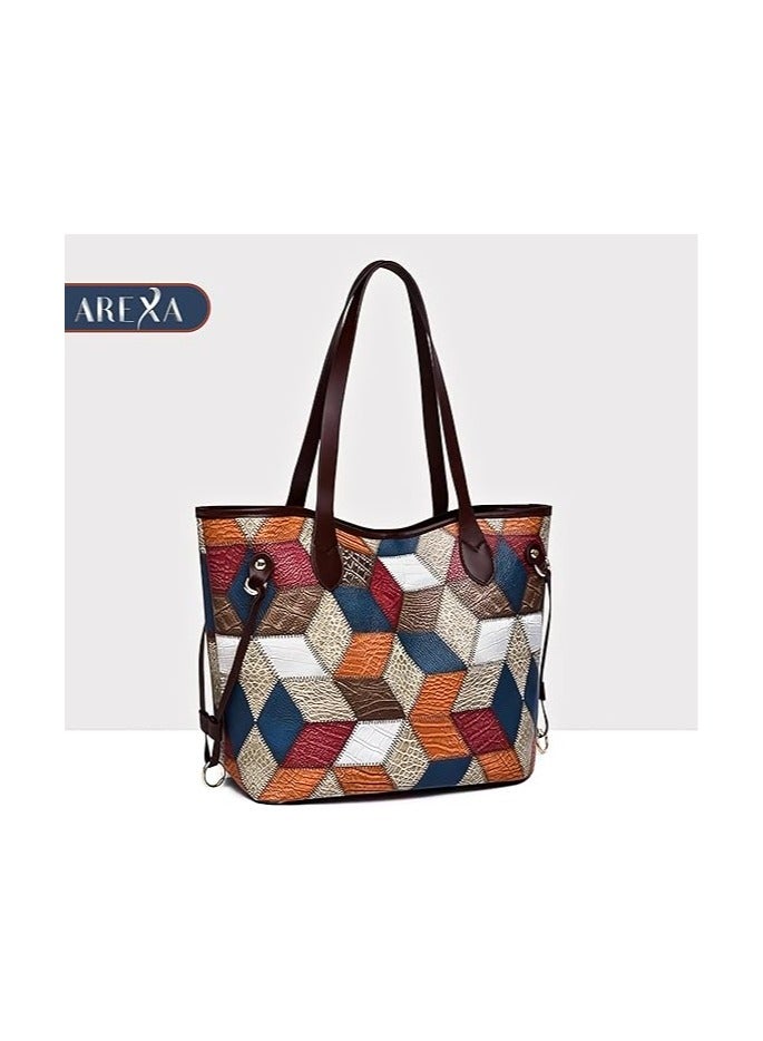 AREXA Women's Handbags & Shoulder Bags - Stylish Tote ladies Hand bags for women, Satchel Purses - Fashionable, Versatile & Elegant Design  - Image 4