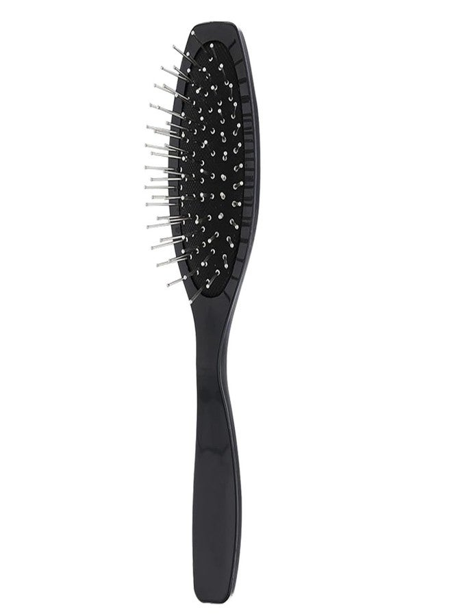 VIVIAN Classic Cushioned Hair Brush For Men & Women, All Hair Types (Black) - Image 1