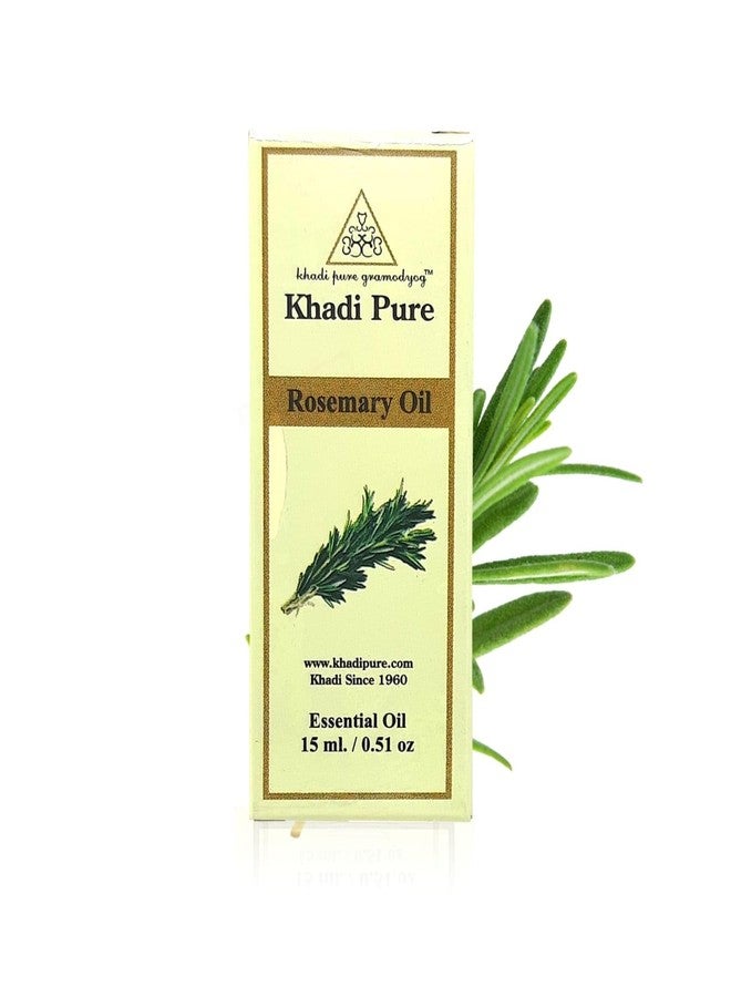 Khadi Pure Herbal Rosemary Essential Oil - 15ml - Image 4