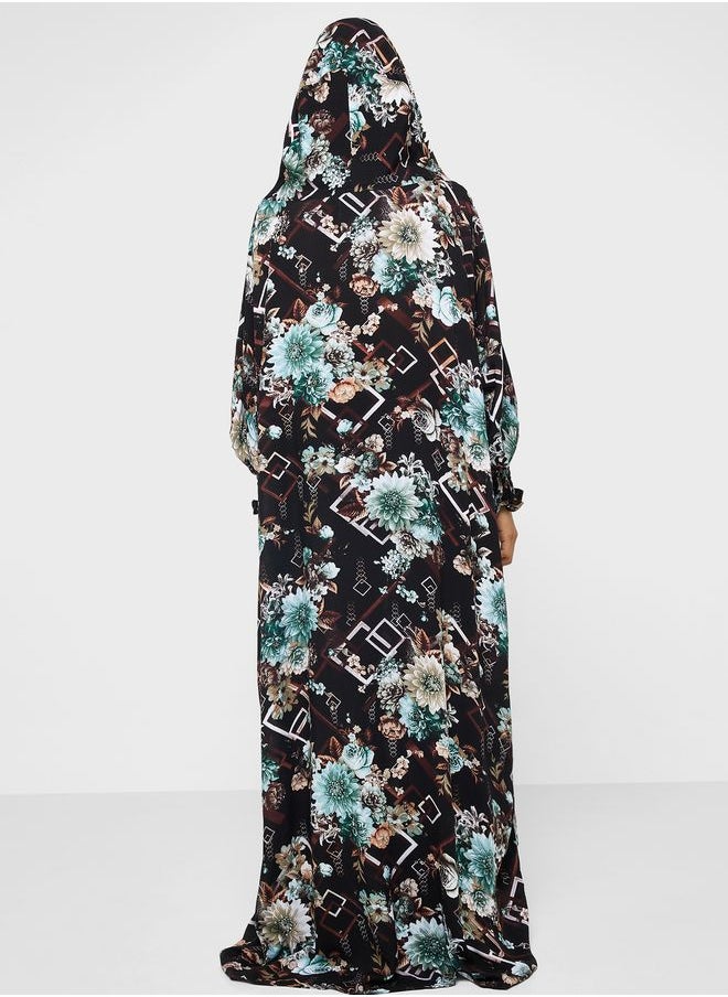 hayas closet - Shirred Sleeve Prayer Dress - Image 1