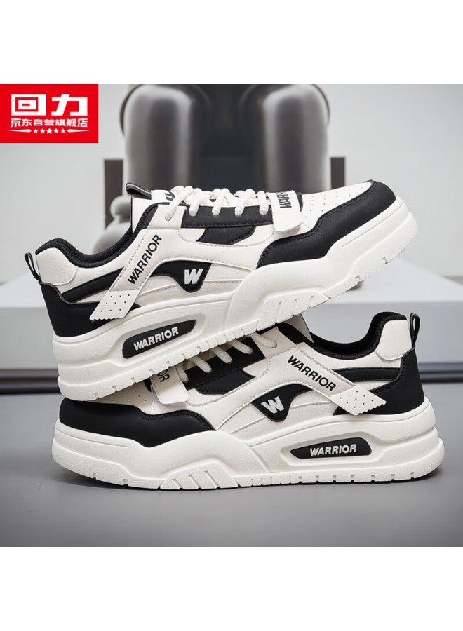 Huili Official Men's Shoes, Autumn Sports Shoes For Men, New Style Versatile Men's Sneakers, Beige And Black, Size 39