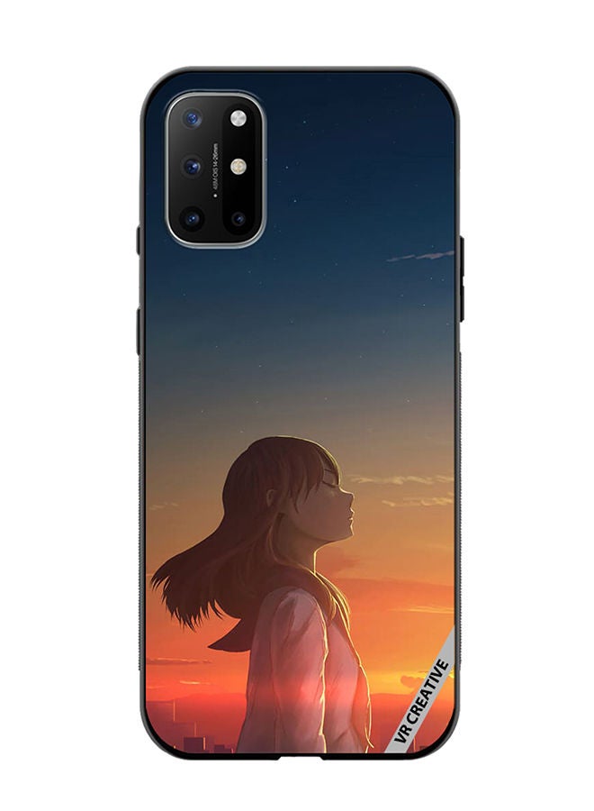 VR CREATIVE Protective Case Cover For OnePlus 8T Girl1 Design Multicolour - Image 1