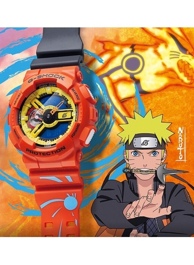 G-SHOCK "NARUTO" Limited Edition "Uzumaki Naruto" GA-110NAR21-4PFN Watch