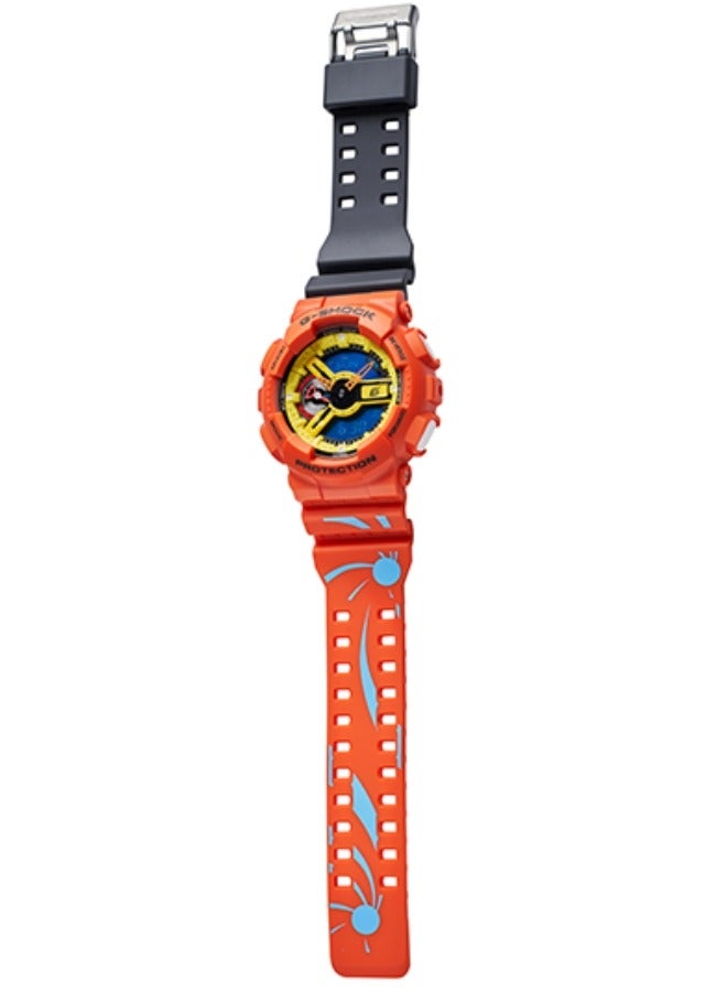 G-SHOCK "NARUTO" Limited Edition "Uzumaki Naruto" GA-110NAR21-4PFN Watch