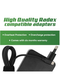 RADEX Laptop Power Adapter (65W 20V / 3.25A) Compatible with Asus D550M, D550MA, Q301, Q301L, Q301LA, X551CA, X551M, X551MA, X551MAV X751MA (Without Power Cable)  - Image 3