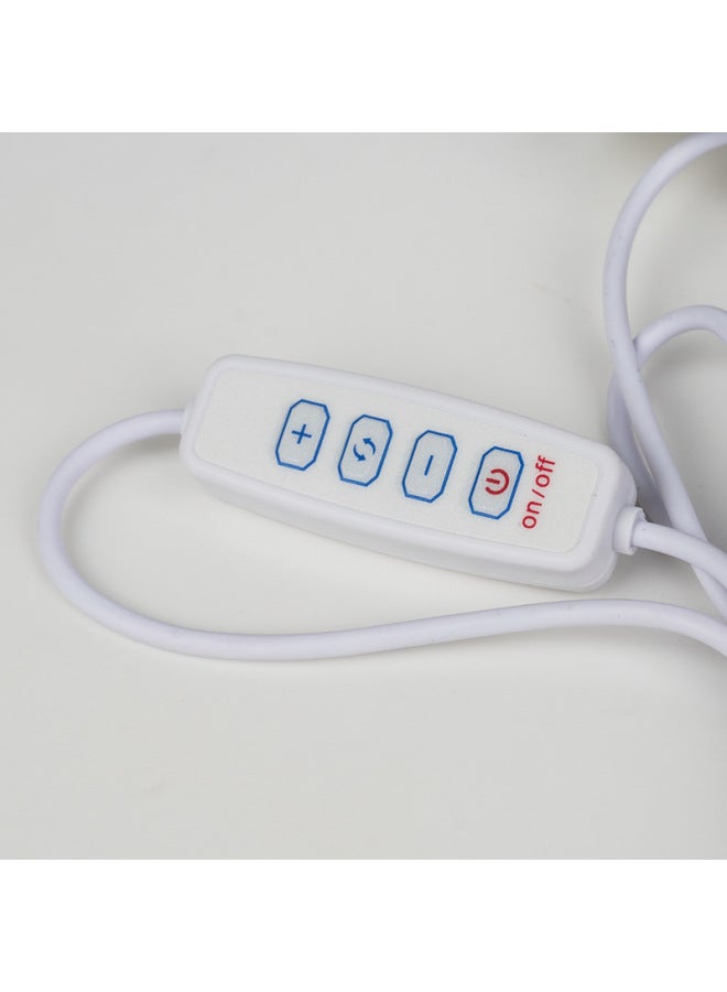 خط تبديل ضوء ليلي لمصباح مكتب LED بثلاثة ألوان يعتم خط تبديل مقبس USB - اللون: 1.5 متر خط تبديل USB ثلاثي الألوان (أسود)  - Image 4
