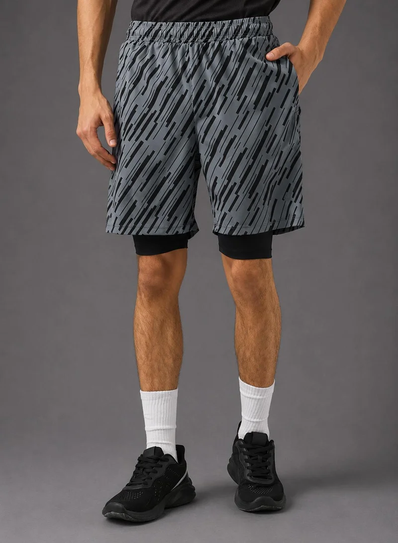 FRWD Sublimation digital print 2 in 1 shorts