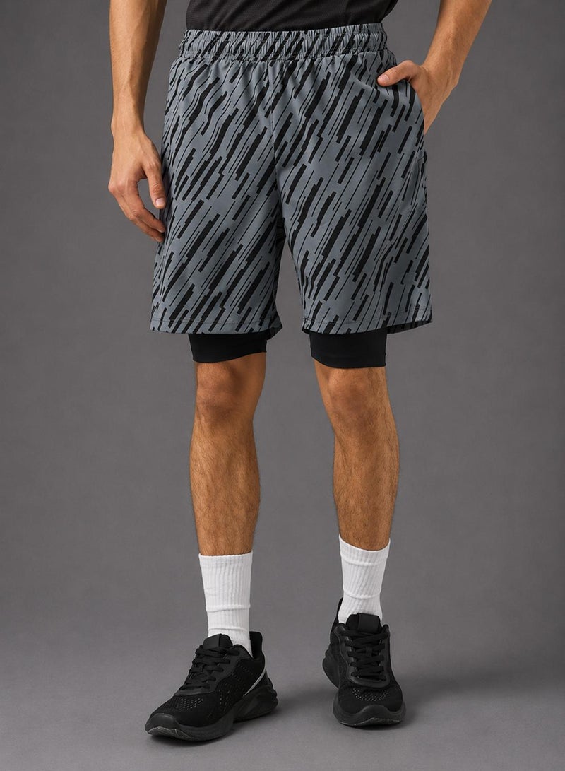 FRWD Sublimation digital print 2 in 1 shorts - Image 1