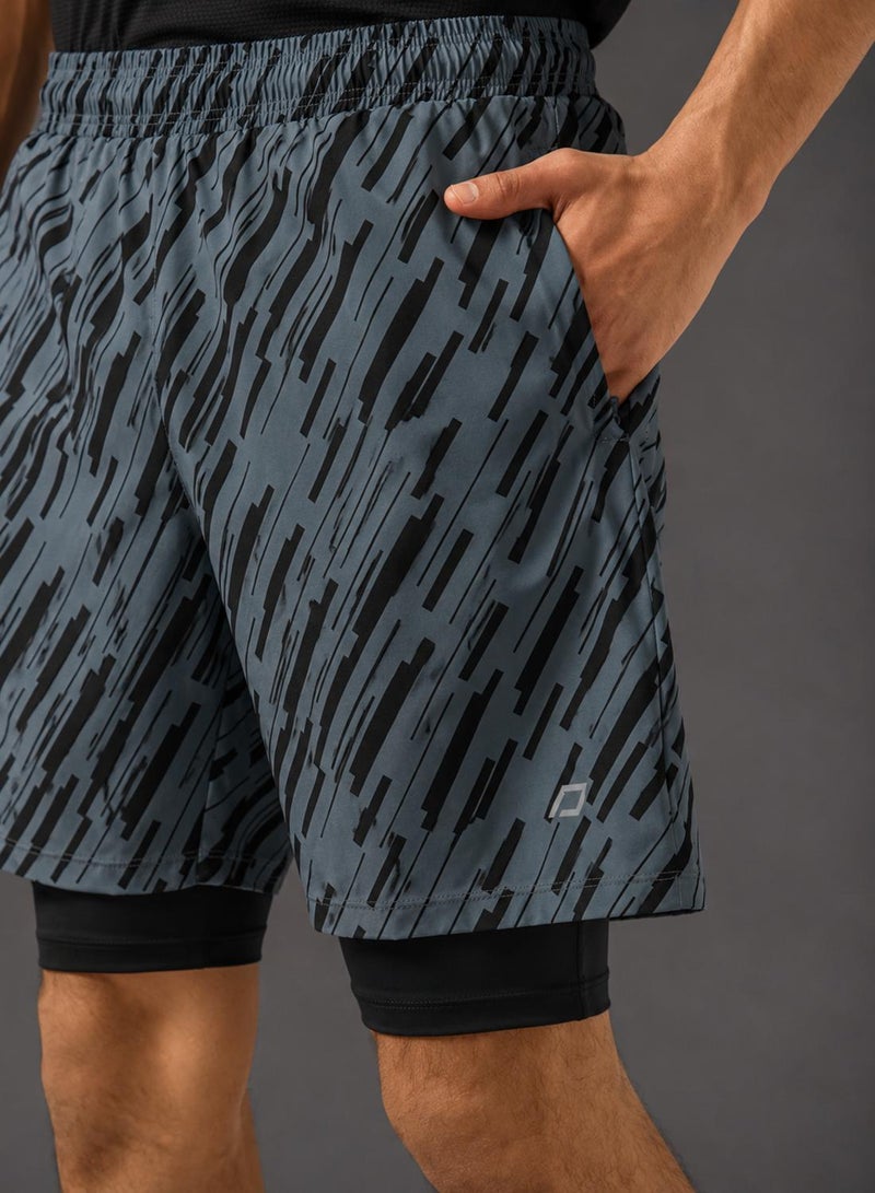 FRWD Sublimation digital print 2 in 1 shorts - Image 4