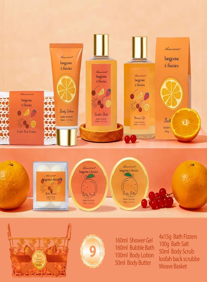 ArioseMonde Spa Gifts for Women Bath Sets for Women Gift, Bath and Body Gifts Set, 9 Piece Spa Gift Set with Bath Bombs & Bath Oil, Relaxing Self Care Gift for Her, Birthday Gift Basket, Christmas Gifts - Image 2