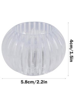 Spaceshoop Halloween Battery Operated Lamp Cordless Lamp with LED Bulb, Bedside Small Table Lamps Glass Battery Powered Lamp for Bedroom Nightstand Living Room Desk Lamp for Dorm Home Decor, 1Pack  - Image 3