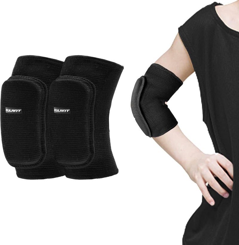 EULANT Kids Elbow Pads, Soft Elbow Brace Boys, Girls, Junior Youth, Elbow Protector for Volleyball Basketball Skating Dancing Crawl Skiing Cycling - Image 1