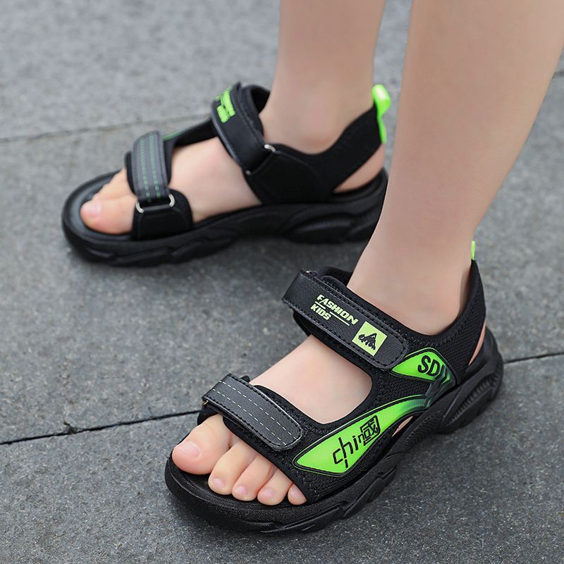 Wear-Resistant Summer Children'S Shoes Sandals Men'S Fashion Non-Slip Large Beach Shoes Explosions Soft Bottom Sandals Breathable - Image 5
