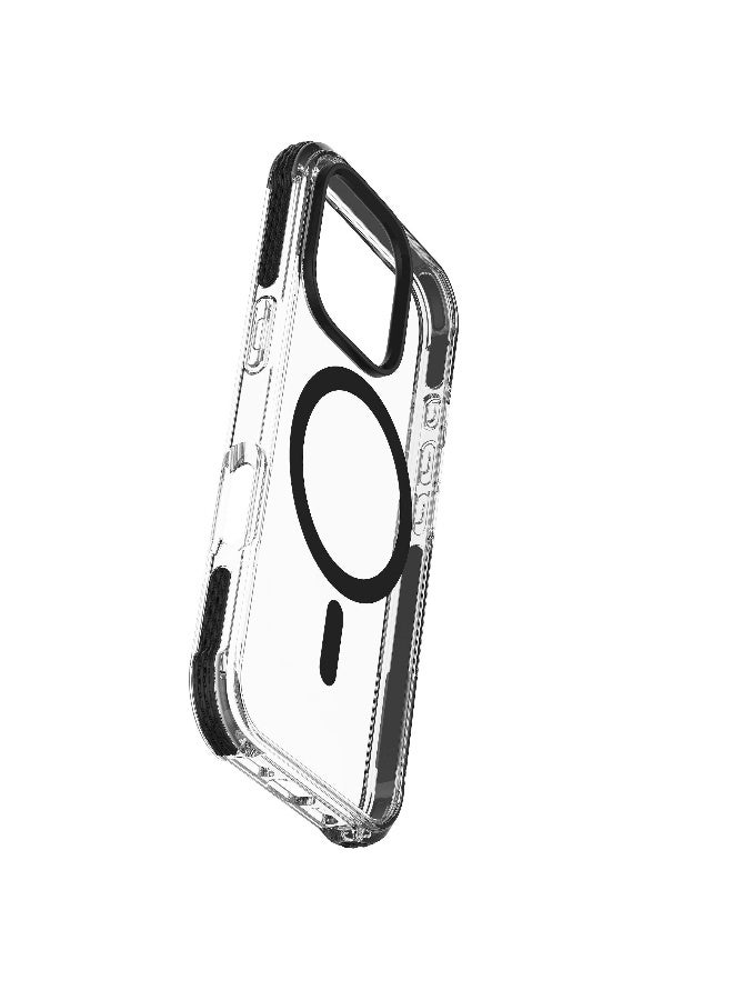 Cellularline Strong Guard Mag Case for iPhone 16 Pro Clear - Image 1