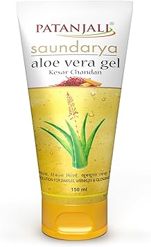 PATANJALI Patanjali Aloe Vera Gel Kesar Chandan 150 Gm 529 OZ - Image 1