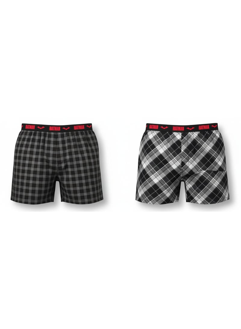 BATMAN 2 PCS PACK WOVEN BOXER - Image 2