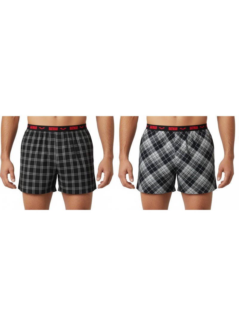 BATMAN 2 PCS PACK WOVEN BOXER - Image 4