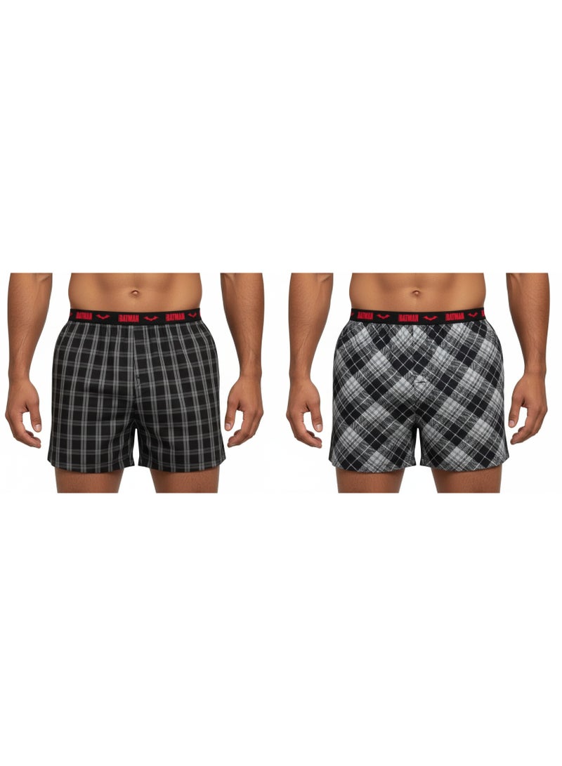 BATMAN 2 PCS PACK WOVEN BOXER - Image 3