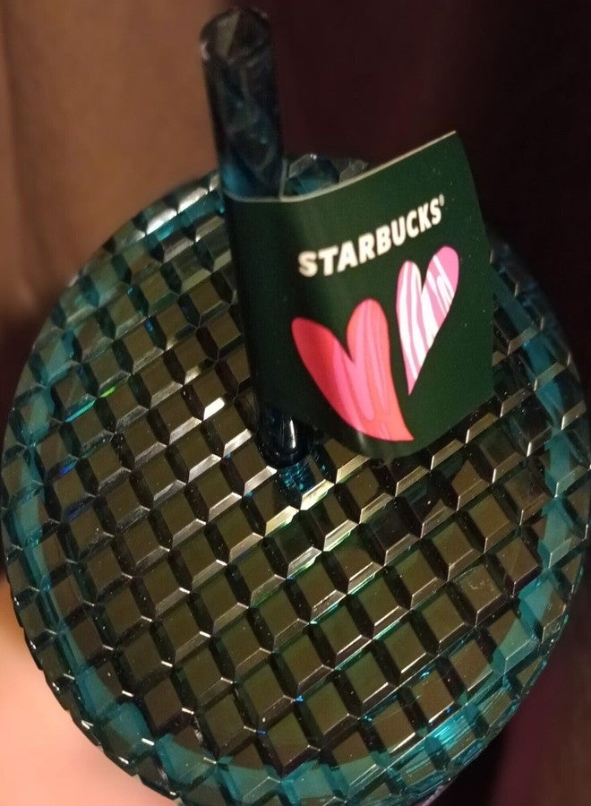 Starbucks PLSTC CLD CUP GRID GRADIENT 24OZ VDAY FY24 - Image 4