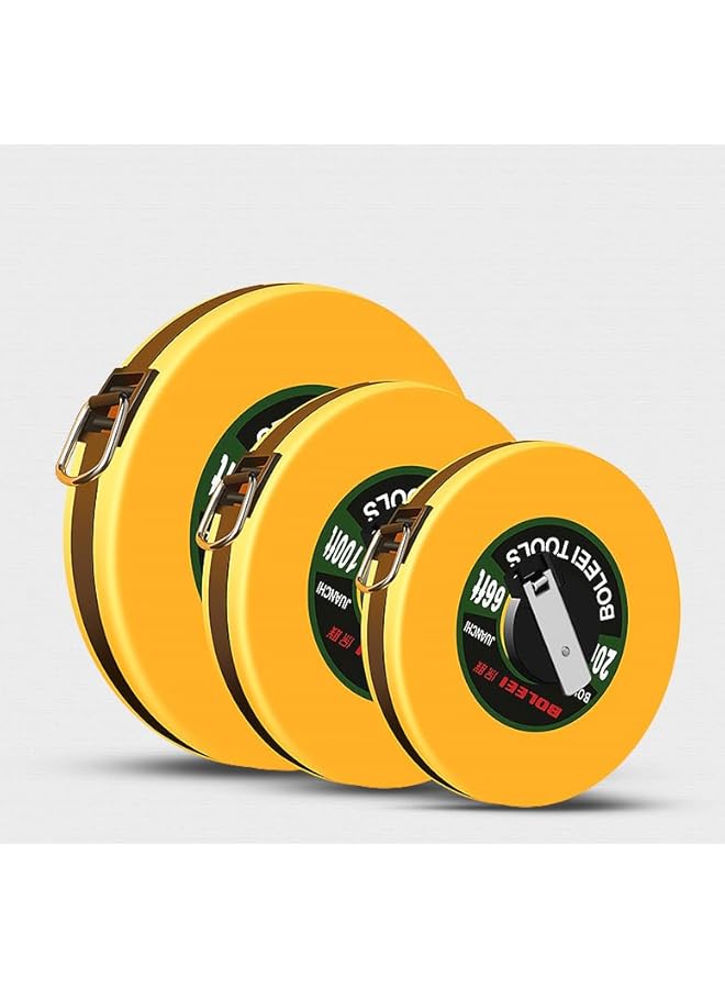 promass Tape Measure Fiberglass Measuring Tape Site Measurement Soft Rulers for Surveyors Engineers and Electricians Construction (30M) - Image 4