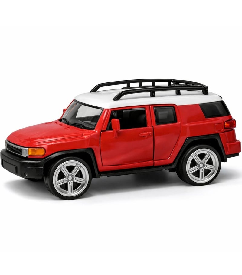 لعبة سيارة رياضية متعددة الاستخدامات مصبوبة بمقياس 1:36 مع أبواب قابلة للفتح - حركة سحب للخلف، تصميم واقعي، ألوان متنوعة - للأطفال من سن 3 سنوات فما فوق - Image 2