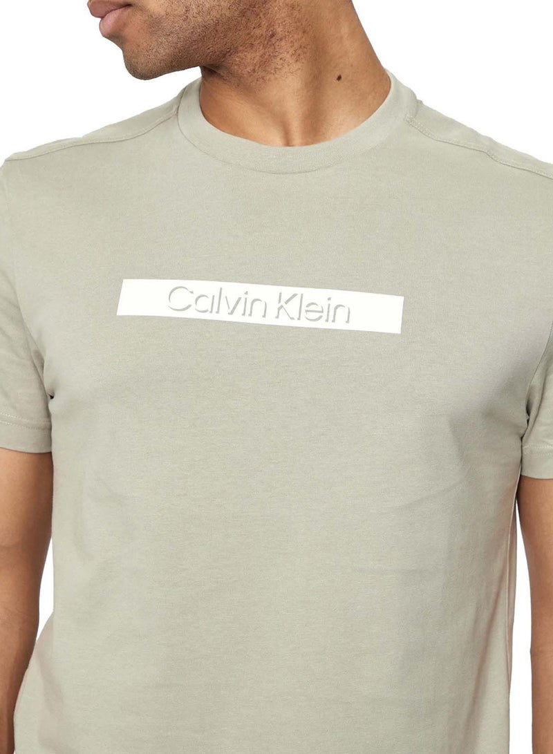 CALVIN KLEIN Logo Crew Neck T-Shirt - Image 3