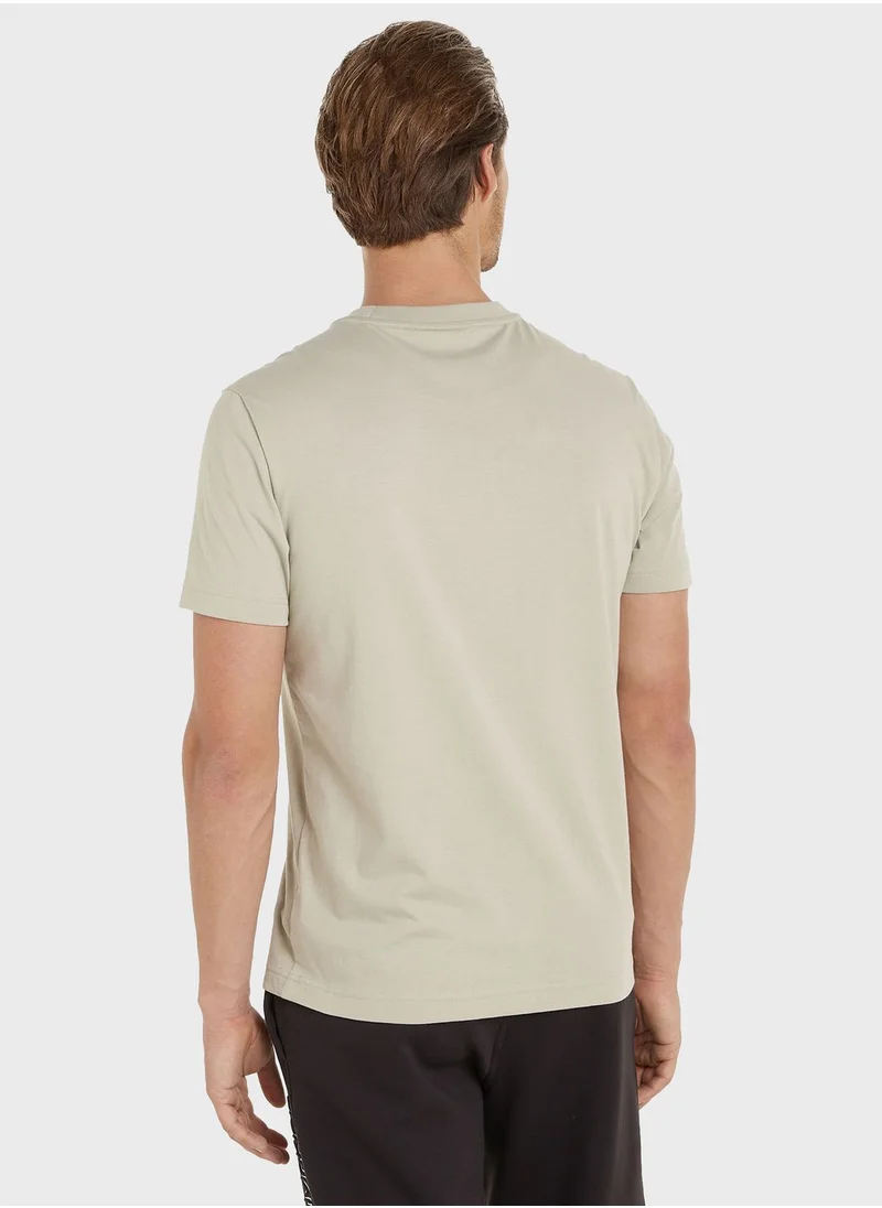 CALVIN KLEIN Logo Crew Neck T-Shirt