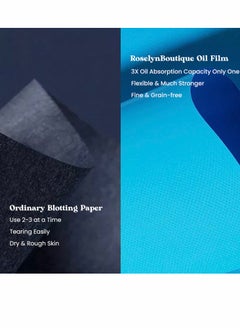 SYOSI Oil Blotting Sheets for Face Organic Premium Flexible Silky Sheet Instant Oil-Absorbing Remove Excess & Shine Control Films  - Image 2