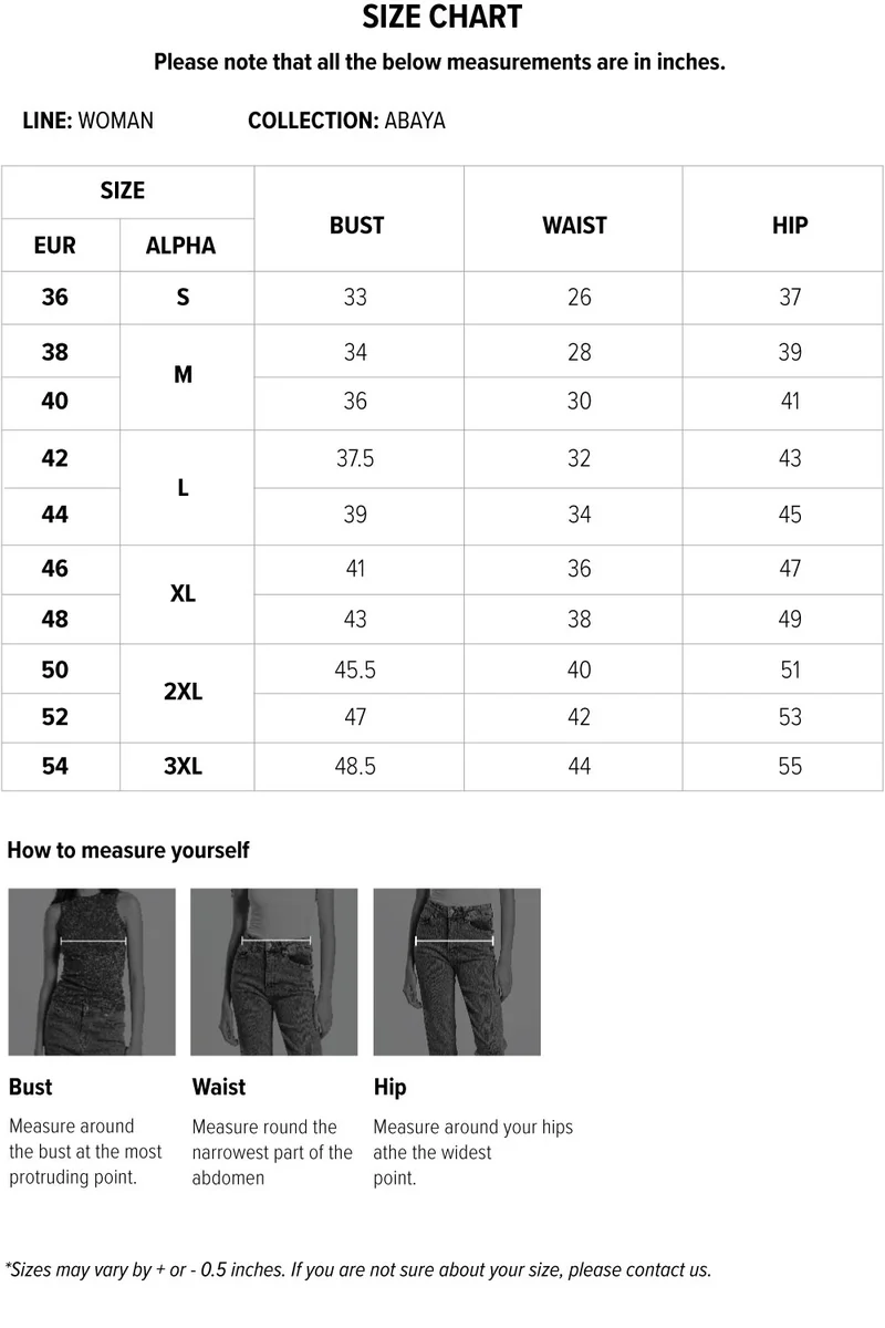SHAPES DETAILED PRINTED ABAYA