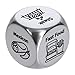 yrrBgo Valentines Day Gifts for Him HerStocking Stuffers for Men Women Adults Steel Food Decision Dice Funny Gifts for Him Her Girlfriend Boyfriend Couple Husband Wife Anniversary Birthday Fathers Day - Image 2