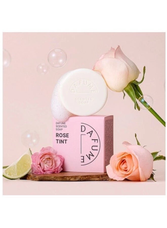 Cocodor Dafume Rose Tint Scented Soap Bar for Bath & Body, Refreshing Rose Fragrance, 100g, Pack of 6 - Image 2
