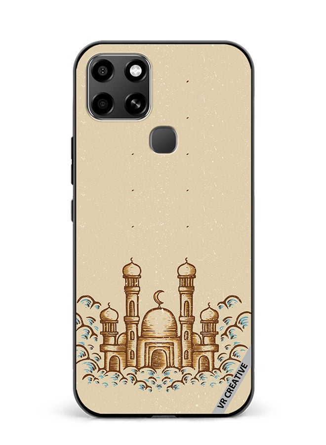 VR CREATIVE Protective Case Cover For Infinix Smart 6 Mosque Design Multicolour - Image 1