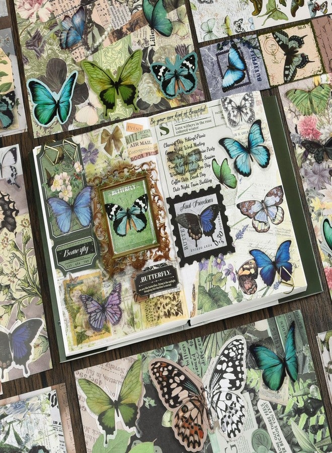 OFFIGIFT Scrapbooking Supplies Kit: Aesthetic Vintage Scrapbook Set, Junk Diary Accessories with Scrapbook Sticker Paper, Journaling Accessories, Birthday Craft Gift for Adults, Teens, Girls - Image 3