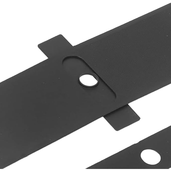 rayihni GUPE Car Shift Panel Dust Cover 8015A066 8015A065 2PCs Shift Lever Panel Trim Strip Easy to Install Gear Shift Panel Cover Replacement for Mitsubishi Pajero V93 V80 V87 V97 - Image 3