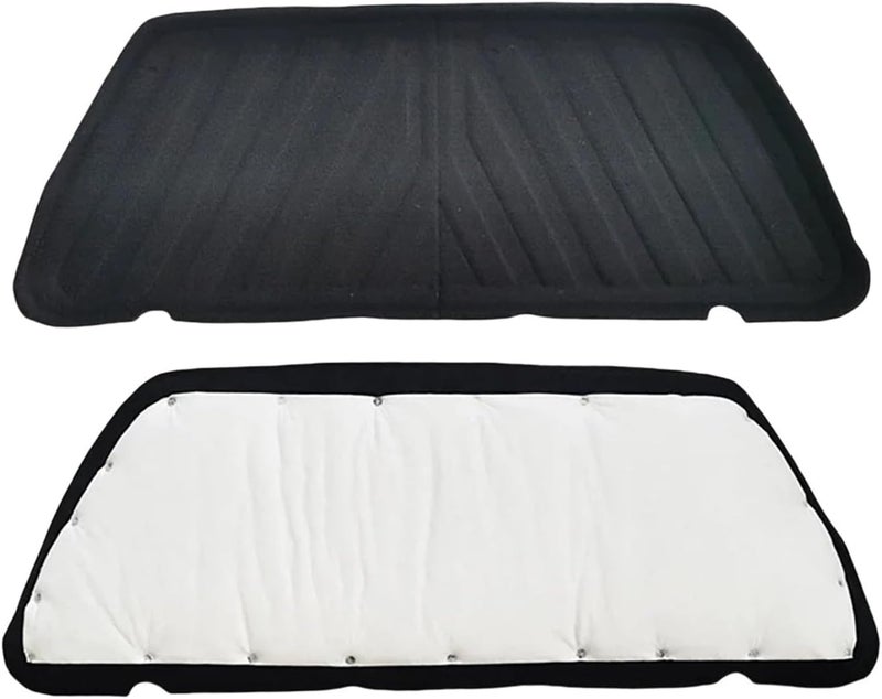 Compatible for Tesla Model Y Front Engine Hood Insulation Cotton Pad Double-Layer Front Trunk Frunk Lid Dustproof and Soundproof Mat Cover - Image 1