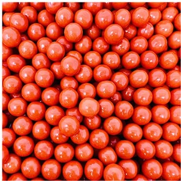 Bayside Candy 1" Large Gumballs - Colored Gumball Collection - Gumball Machine - Shimmer and Solid Colors (Red Gumballs 1" Large, 1LB) - Image 2
