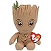 TY Marvel Avengers Groot Regular Licensed Squishy Beanie Baby Soft Plush Toys Collectible Cuddly Stuffed Teddy - Image 3