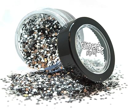 Paintglow Glitter Glitter Biodegradable Colour Silver 30g