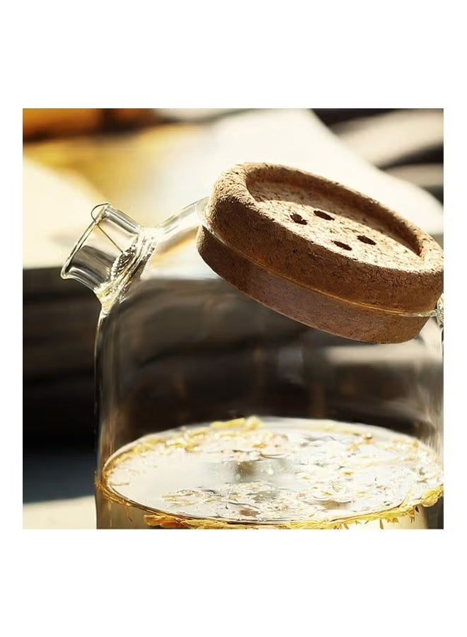 Tea Kettle Clear/Brown 11x13.1cm - Image 4