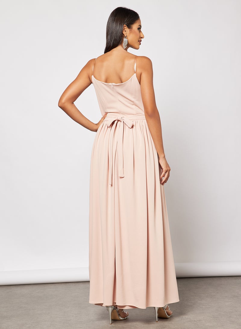 Zoey Draped Formal Dress  - Image 2