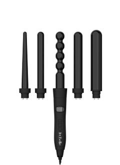 LaBelle Curly Pro Hair curler with five different styles.