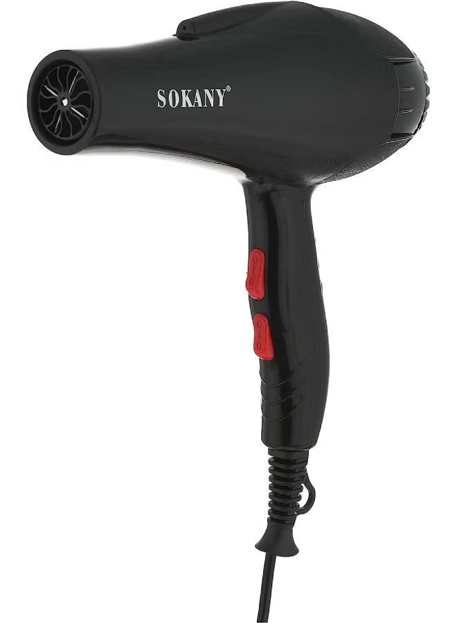 sokany Professional Hair Dryer HS-3618 - 2300 Watts - Multicolor - Image 2