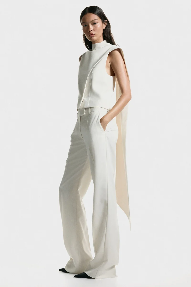 H&M Tailored bootcut trousers